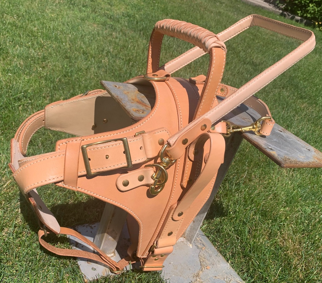 Custom Full Saddle YFront Harness Algonquin Leather Works Inc